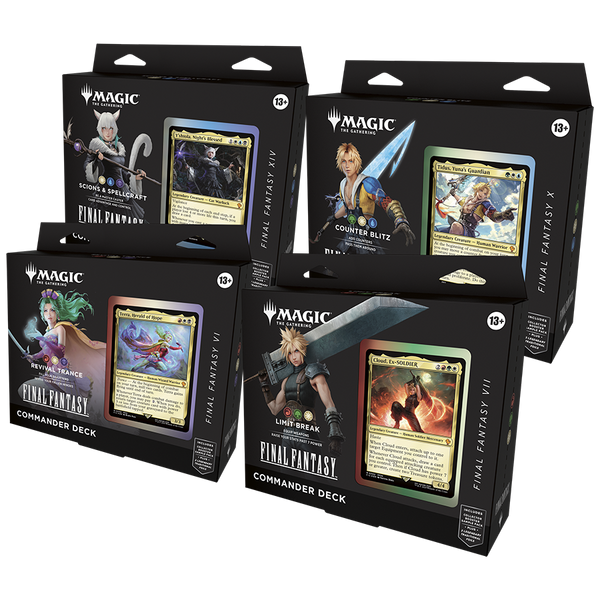 Final Fantasy Commander decks