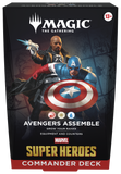 Marvel Super Heroes Commander decks