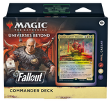 Magic the Gathering Universes Beyond: Fallout Commander decks