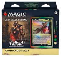 Magic the Gathering Universes Beyond: Fallout Commander decks