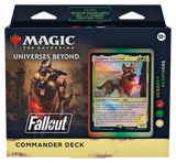 Magic the Gathering Universes Beyond: Fallout Commander decks