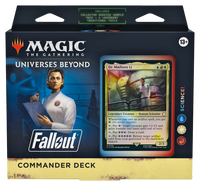 Magic the Gathering Universes Beyond: Fallout Commander decks