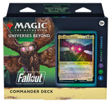 Magic the Gathering Universes Beyond: Fallout Commander decks