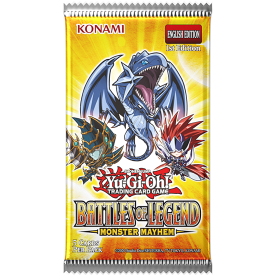 monster mayhem booster box Battles of Legend: Also not a surprise Yu-Gi-Oh! TCG Monster Mayhem booster