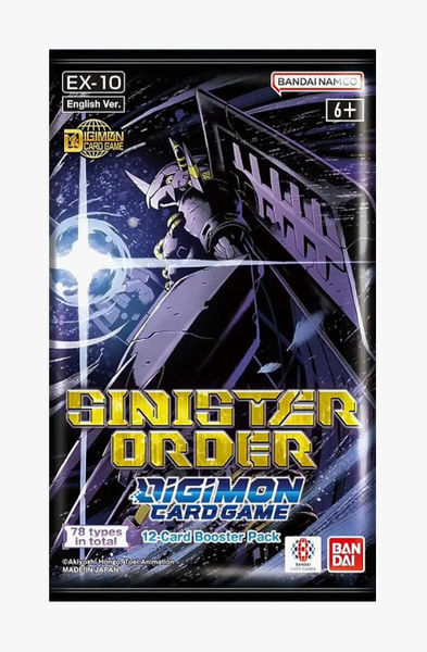 Digimon TCG: Sinister Order Booster Pack (EX-10)