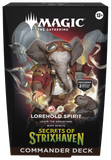 Secrets of Strixhaven Commander decks