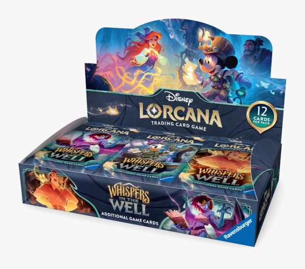 Disney's Lorcana Whispers in the Well booster box