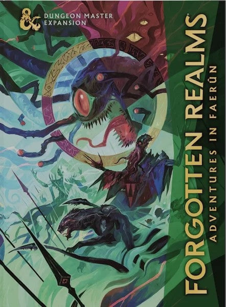 Forgotten Realms Adventures in Faerun alternate art cover