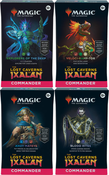 Lost Caverns of Ixalan Commander decks Heroes Welcome Comics & Games Lost Caverns of Ixalan Commander decks Heroes Welcome Comics & Games