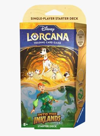 Disney's Lorcana Into the Inklands starter deck