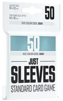 Just Sleeves standard card game sleeves 50 count Clear