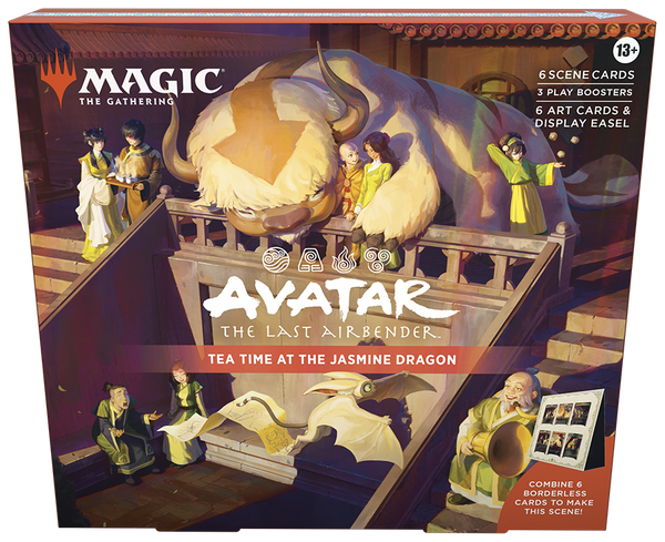 Magic the Gathering Avatar: Tea Time at the Jasmine Dragon Scene Box