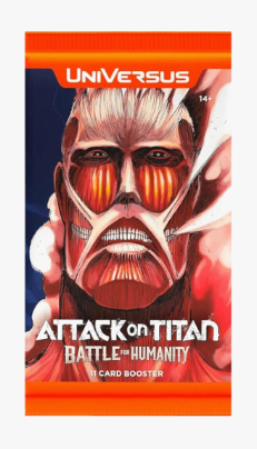 UniVersus Attack on Titan Battle for Humanity (AOS1) booster pack – Heroes  Welcome Comics & Games