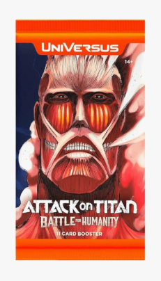 UniVersus Attack on Titan Battle for Humanity (AOS1) booster pack