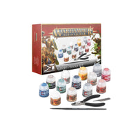 Warhammer AOS Paints + Tools Set