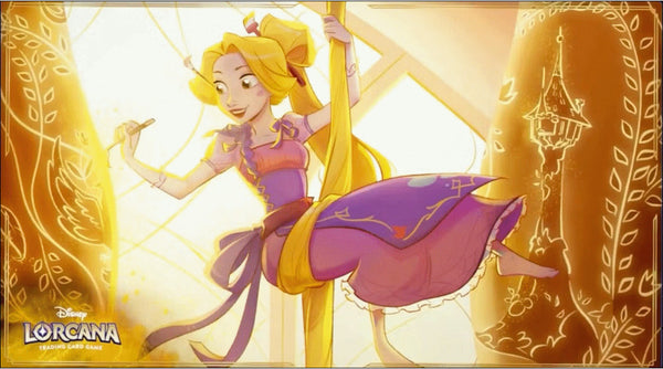 Disney's Lorcana Rapunzel play mat