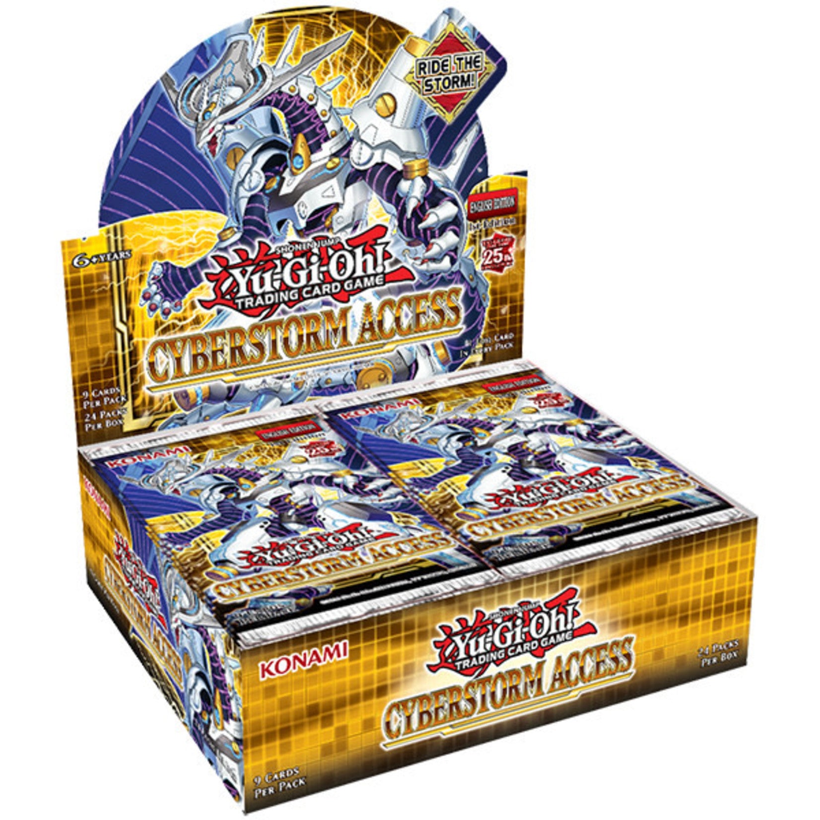 yugioh yugi booster box Yu-Gi-Oh Cyberstorm Access booster box – Heroes Welcome Comics & Games