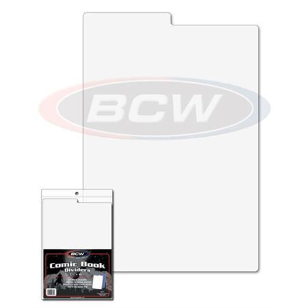 Comic Dividers 25 count (24 white, 1 index)