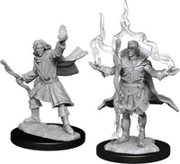 Pathfinder Deep Cuts Unpainted Miniatures: W14 Elf Sorcerer Male