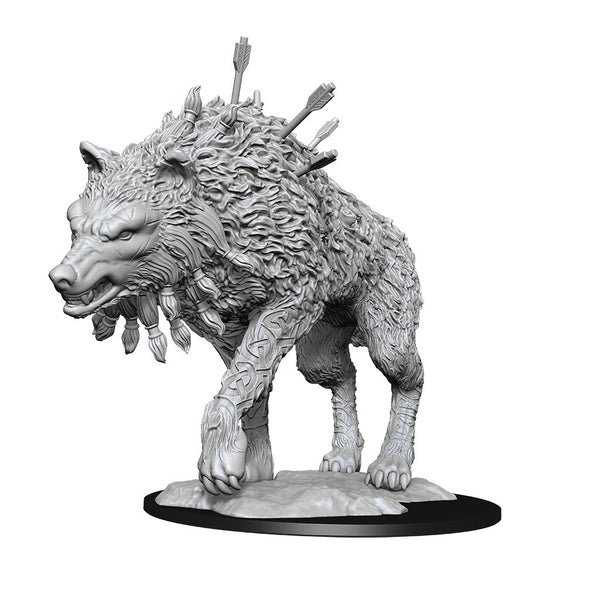 Magic the Gathering Unpainted Miniatures: W14 Cosmo Wolf