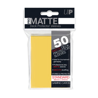 Ultra Pro Pro-Matte Yellow 50 count sleeves