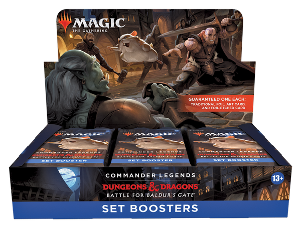 Commander Legends Battle for Baldur's Gate set booster box