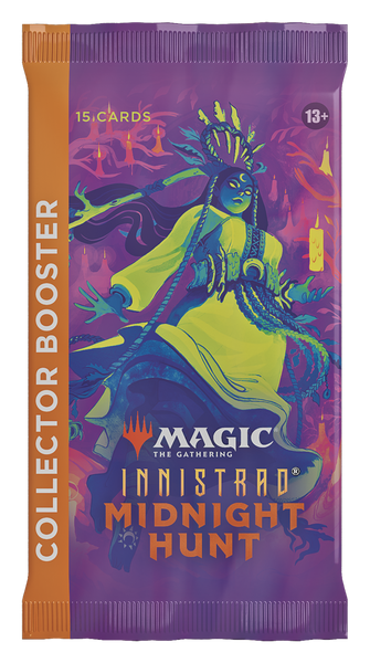 midnight hunt mtg booster box Innistrad Midnight Hunt Collector booster pack – Heroes Welcome Comics & Games