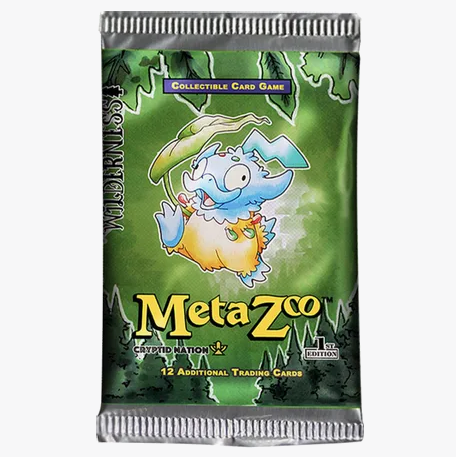MetaZoo Wilderness booster pack 1st edition Heroes Welcome Comics & Games MetaZoo Wilderness booster pack 1st edition Heroes Welcome Comics & Games