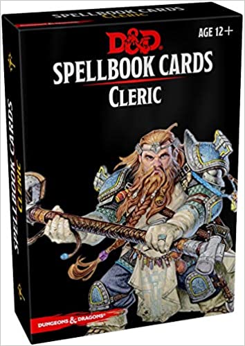 Cleric Spellbook Cards
