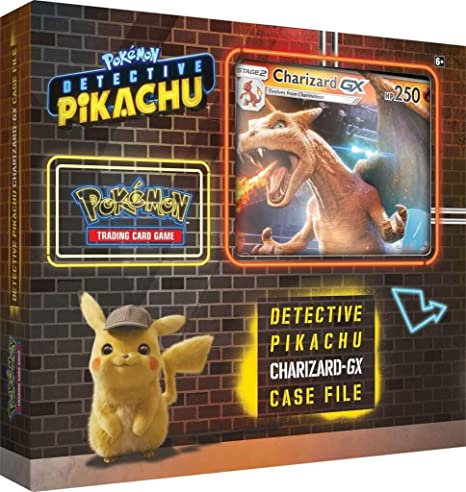 Detective Pikachu Charizard GX box
