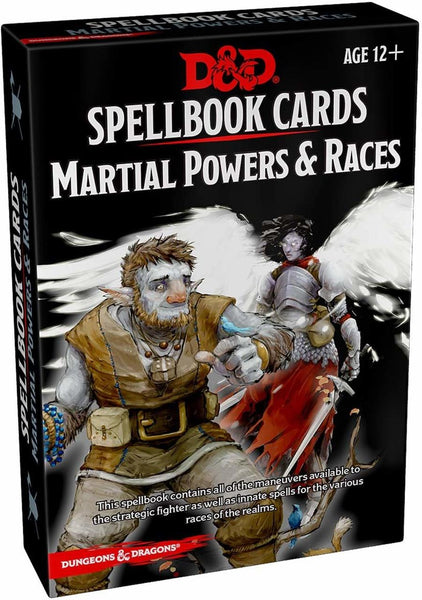 Martial Powers & Races Spellbook Cards