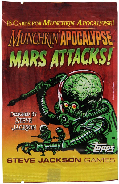 Munchkin Apocalypse Mars Attacks! expansion