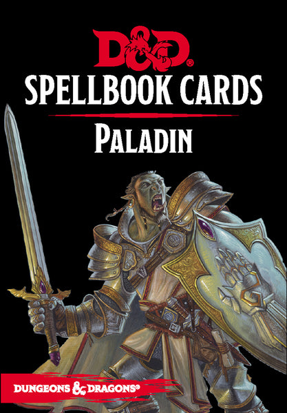 Paladin Spellbook Cards