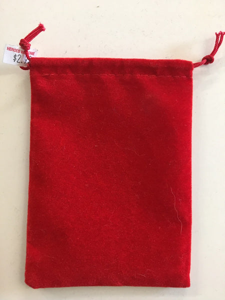 Small Red Dice Bag
