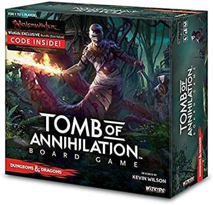 Dungeons & Dragons Tomb of Annihilation board game