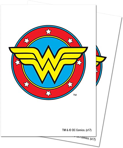 Wonder Woman art sleeves 65 count